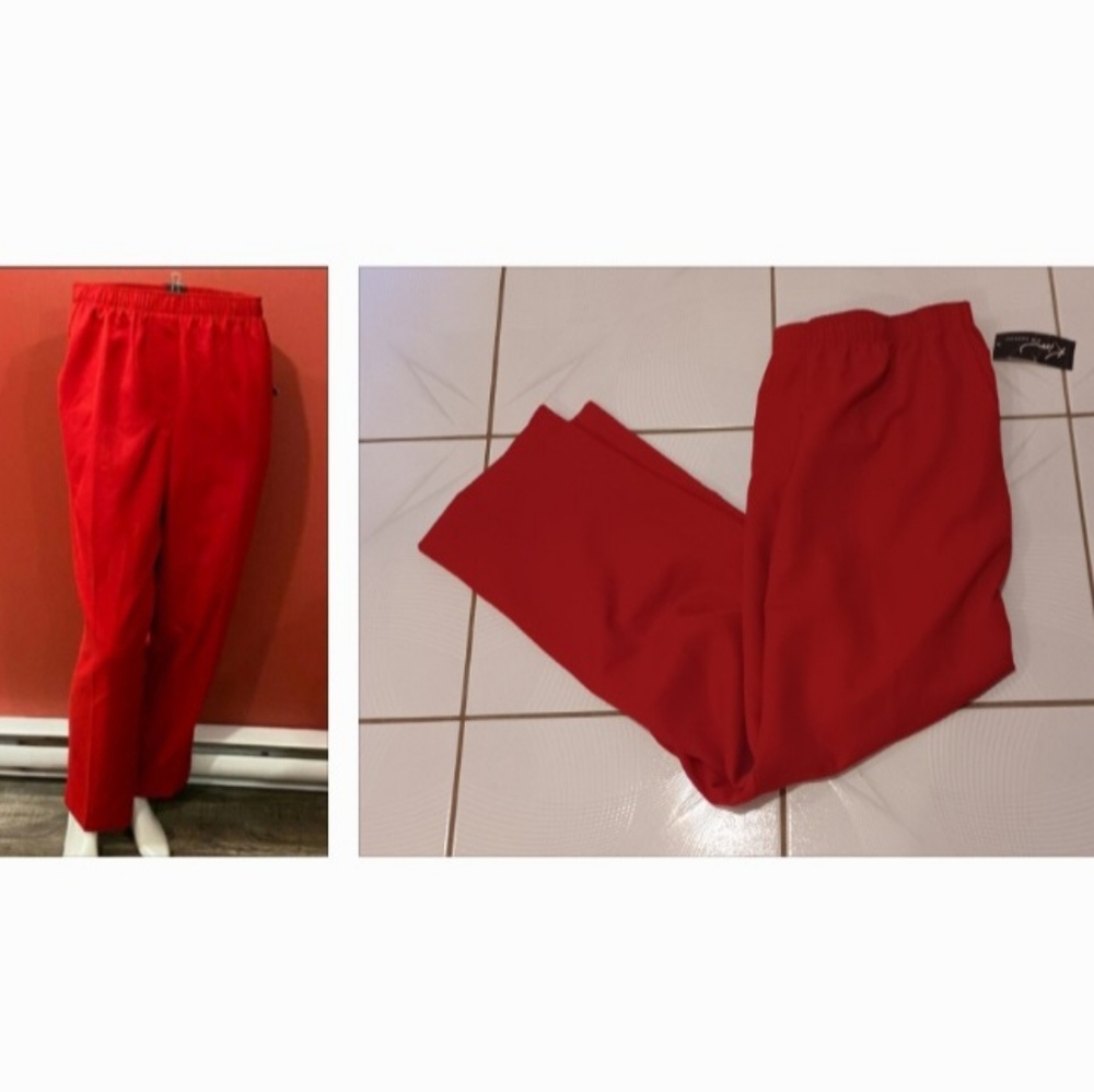 4/$60 New Red Pull On Pants - Size 18